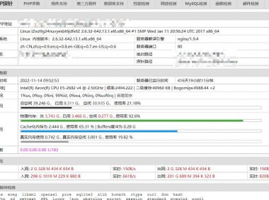 宝塔环境搭建网站放雅黑探针不显示服务器实时数据了/雅黑支持PHP8下载